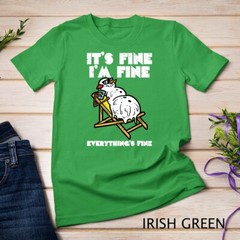 Christmas In July Snowman Melting Fine Funny Men Women Kids Unisex T-shirt