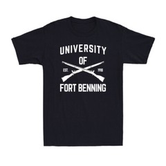 University of Fort Benning Army Military Funny Political Vintage Men’s T-Shirt
