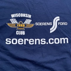 Soeren’s Ford 30th Annual All Ford Round Up Car Truck Mechanic 2011 T-Shirt L