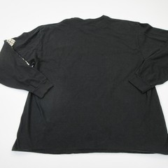 Columbia Shirt Mens XL Black Long Sleeve Mountain Graphic Tee Outdoor Hiking