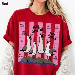 Personalized Teacher Gift Shirt Custom Name Funny Loud Seagulls School T-Shirt