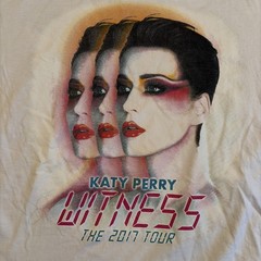 RARE – Katy Perry – Witness Concert Tour 2017 – Graphic T Shirt – Men’s Size XL