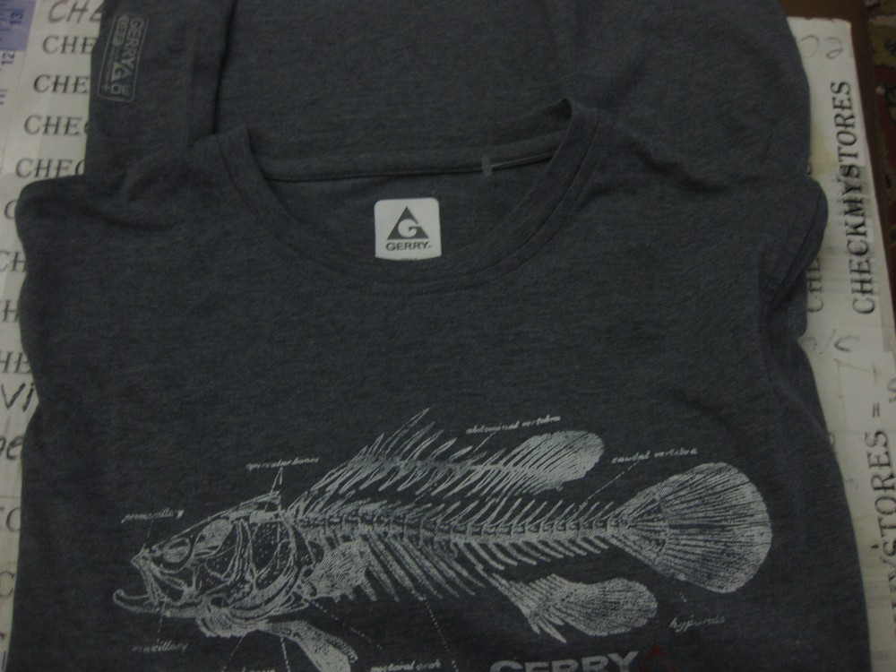 NWT GERRY PREMIUM OUTDOOR T-SHIRT TEE UPF30+ MOISTURE WICKING