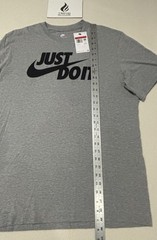 Nike Sportwear Just Do It Graphic T-Shirt Dark Grey Heather Men’s L AR5006-063