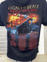 Iron Maiden Official “Legacy Of The Beast” 2022 World Tour T-Shirt 2XL XXL New