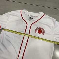 WB 100 Pennywise “You’ll Float Too” Baseball Jersey Shirt XXL Horror Movie IT