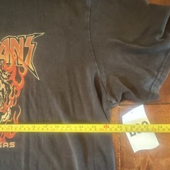 Lee Jeans Men’s XL Tiger Black Cotton T-Shirt Salina Kansas Short Sleeve Tee