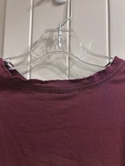 Ariat FR Men’s XL/TG Burgundy Crewneck Long Sleeve Skull Graphic Logo T-Shirt