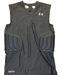 Under Armour HG Mid Impact MPZ Padded Compression Shirt Basketball X-Large
