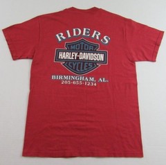 Vintage ’95 HARLEY DAVIDSON MOTORCYCLES/ RIDERS Birmingham AL. T Shirt Size M