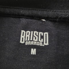 Brisco Brands Shirt Mens M Black Skull Cherries Graphic Tee Tagless Crewneck