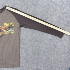 Mad Engine Marvel Vintage 2000s Men’s T-shirt (Fitment See Photos) Brown VTG