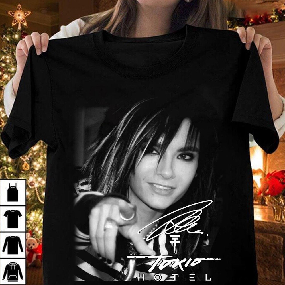 Rare Tokio Hotel Tee Bill Kaulitz Gift For Fans Men All Size Shirt KH1753
