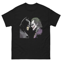 Batman vs. Joker Tee, DC Comics, Superhero, Supervillain Faceoff, Batman & Joker