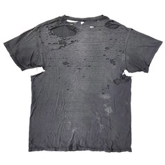 VTG Gas Monkey Garage Thrashed Distressed Gradient Sun Faded Worn WIP Paper Thin
