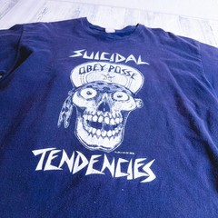 Obey Suicidal Tendencies Xl shirt XL 2000s Lance 83’ Black