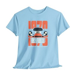 LeMans 1970 T-Shirt – Steve McQueen Tribute Tee with 917 Race Car Silhouette