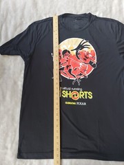 Run Disney Parks The Incredibles Shirt Mens Large Pixar Virtual Running Shorts