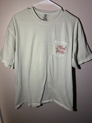 Mad Hatter Co Bait N Tackle Tshirt Xl Mens Comfort Colors Fishing Bass Lure Tee