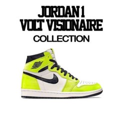 Shirt To Match Jordan 1 Visionaire Volt – Raging Face Sneaker Tees
