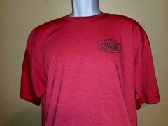 Very Nice Modern Fit O’NEILL Size X-Large Tee Shirt Cotton Polyester Salmon Red