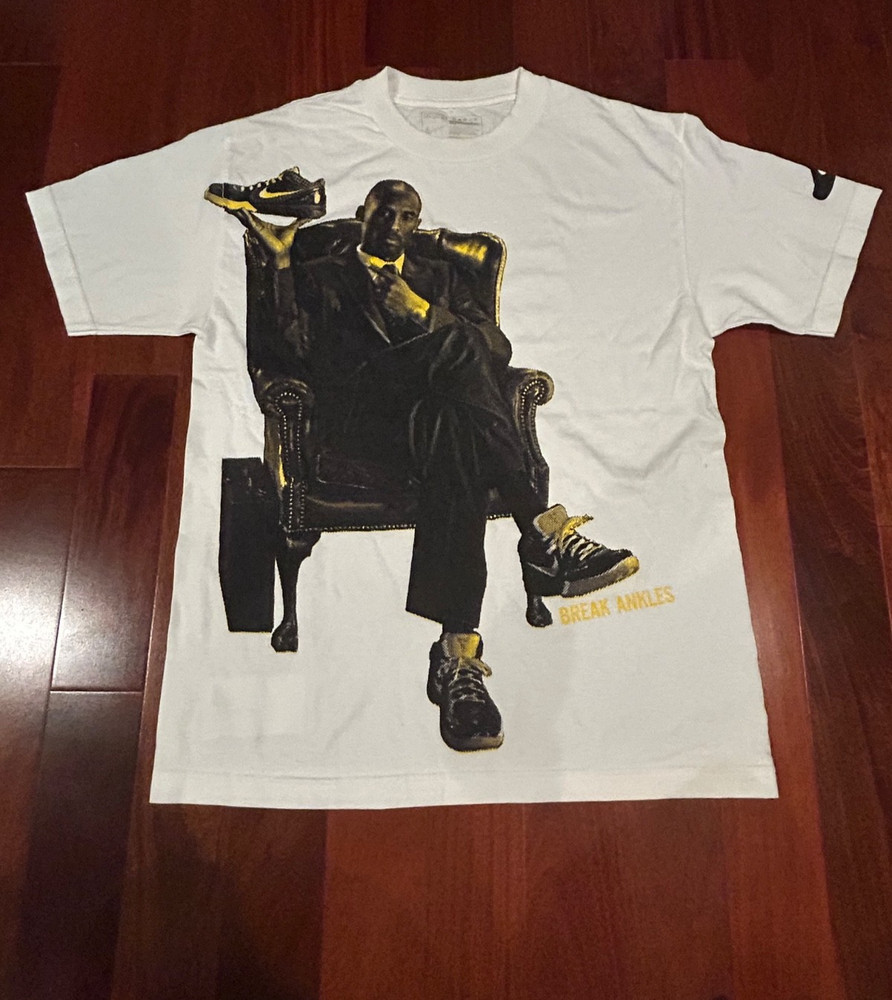 Kobe Bryant 4 Nike Ankle Insurance Co Mens Shirt Medium M