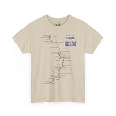 Pikes Peak Hill Climb T-Shirt Colorado Race Track Map Design Tee Motorsport Gift
