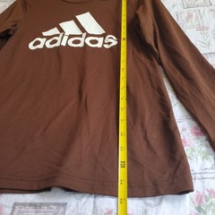NWT Adidas Men’s Creator Tee Long Sleeve Brown Shirt Training Performance Size S