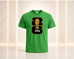 FIFA World Cup 2026 Unisex Cotton T-Shirt Soccer Fan Graphic Tee Casual Top