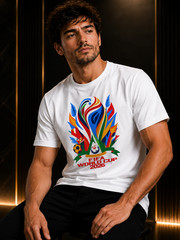 FIFA World Cup 2026 Graphic T-Shirt Unisex White Soccer Fan Tee Streetwear Top