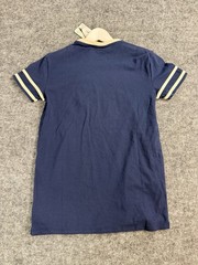 Siksilk Shirt Mens Large Slim Fit Tee Tournament Blue T Shirt Navy Sik Silk N98