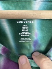 Converse Joe Freshgoods T-Shirt Men’s XL Evergreen Multicolor Tie Dye Rare VGC