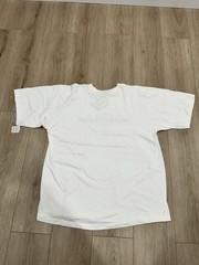 NWT VTG 90s LEVIS 501 Promo Genuine USA Made Jeans White Tee T-Shirt Mens Large