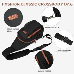 Crossbody Bags for Women Waterproof Nylon Cross Body Travel Shoulder Handbags…