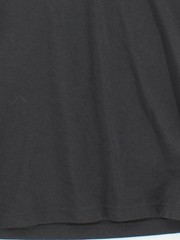 Adidas Men’s T-Shirt S Black Graphic Cotton with Polyester, Elastane Basic