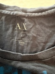 Armani Exchange Men’s Black Graphic T-Shirt Size Large