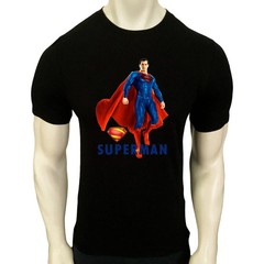 NWT SUPERMAN SUPERHERO LOGO COMICS MEN’S SHORT SLEEVE T-SHIRT