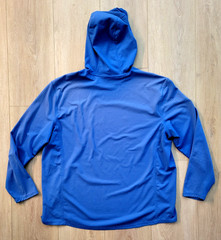 Reel Legends Hoodie Shirt XXL Blue Long Sleeve Hooded Freeline Outdoors Mens