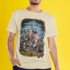 Fright Night (1985) Movie Poster Inspired T-Shirt Retro Classic Tee Unisex