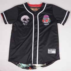 Peekaboo Gen V Reversible Baseball Jersey Small Limited Edition Rave Dubstep