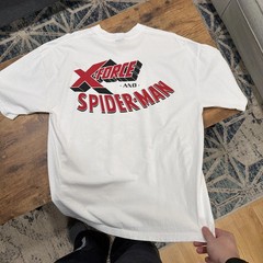 X-Force and Spider-Man – Wolverine, Deadpool, Cable, Spider-Man T-Shirt