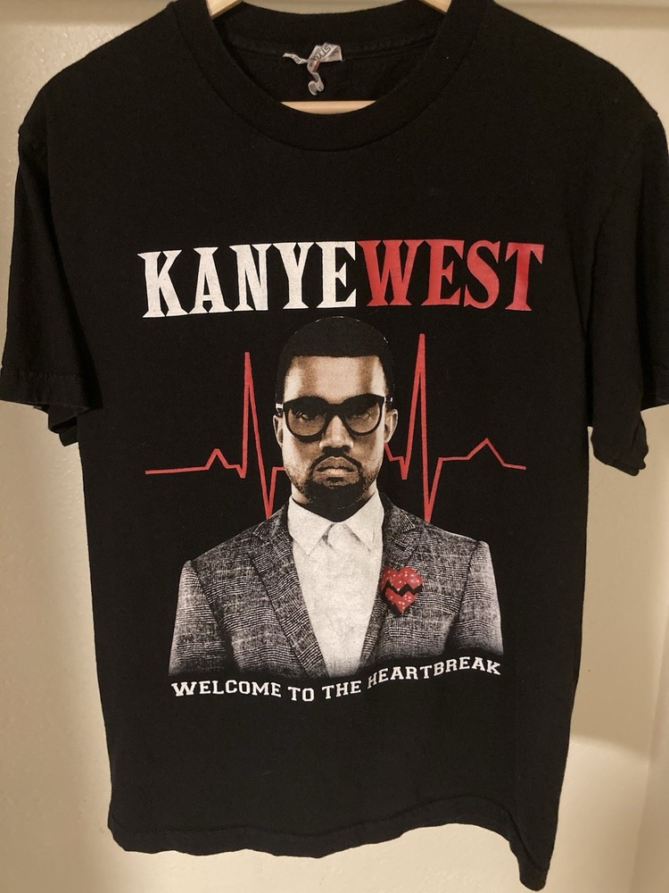 Kanye West 2008 Yeezy 808’s Heartbreak Tour Merch Tee Size M RARE