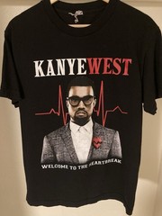 Kanye West 2008 Yeezy 808’s Heartbreak Tour Merch Tee Size M RARE