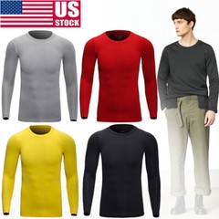 Men’s Women’s Long Sleeve Performance Moisture Wicking T-Shirt Sports Fitness
