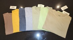 Men’s Plain Blank Short Sleeve Tee T-Shirt Lot IMI Brand USA Size S-6XL