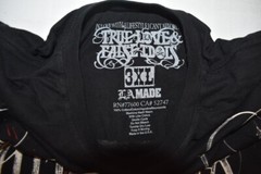 True Love & False Idols Mens TLFI Modern Savage Black Tee Shirt NWT S,XL,2XL,3XL