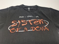 System Of A Down Honey Temper SOAD Band T Shirt Mens Medium Black Graphic Tee