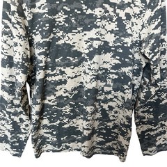 MIL-TEC Camo Long Sleeve T Shirt Adult Medium Military Tactical Woodland