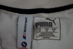 Puma BMW Motorsport Iconic M3 Graphic Tee White Med T64