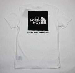 The North Face Box NSE T-Shirt Mens Small White Logo Graphic NWT Outdoor